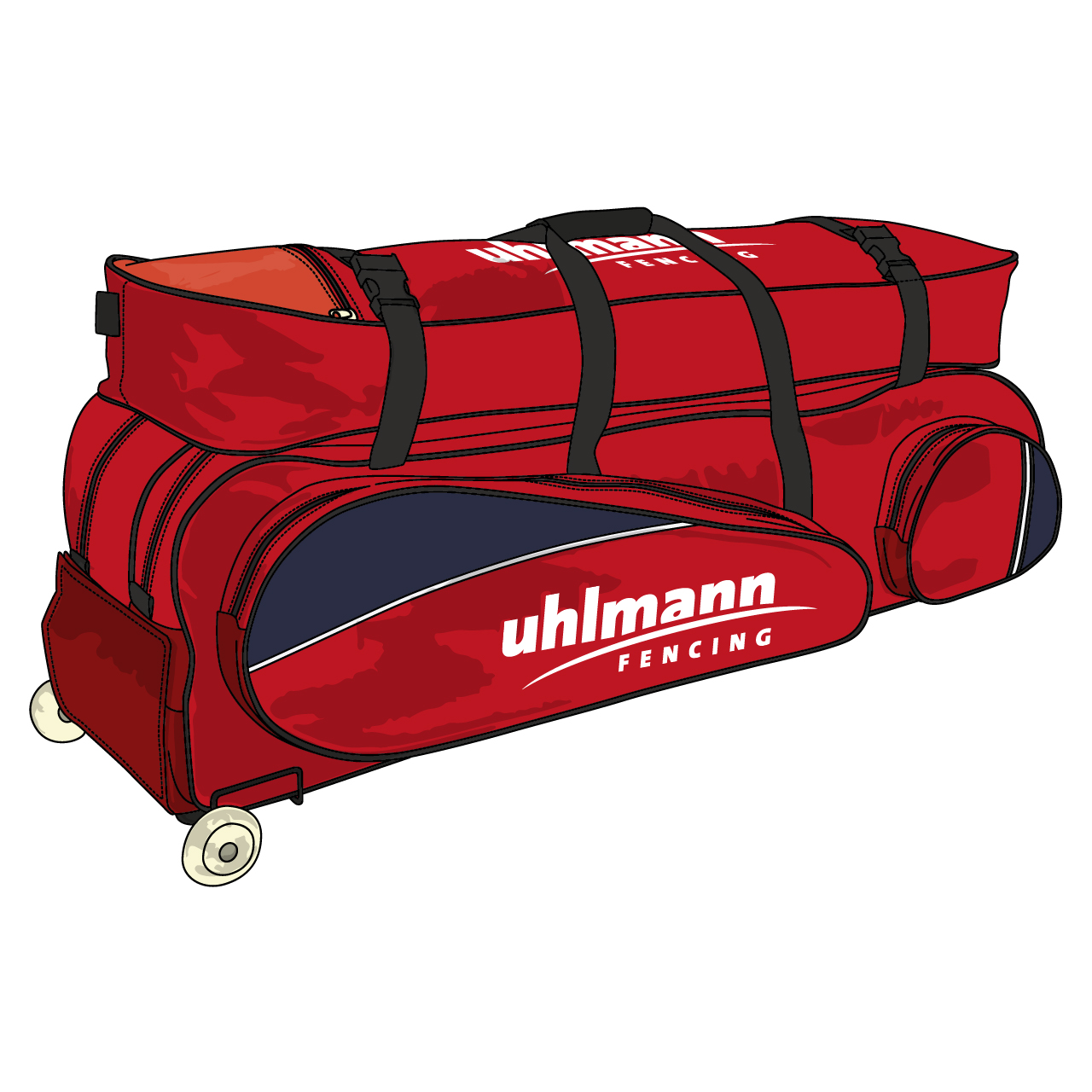 Rollbag "Vario" PLUS, inklusive Aufsatztasche