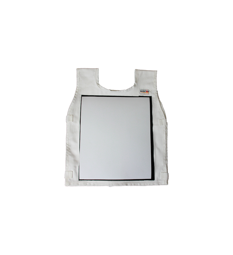 vest with magnetic target