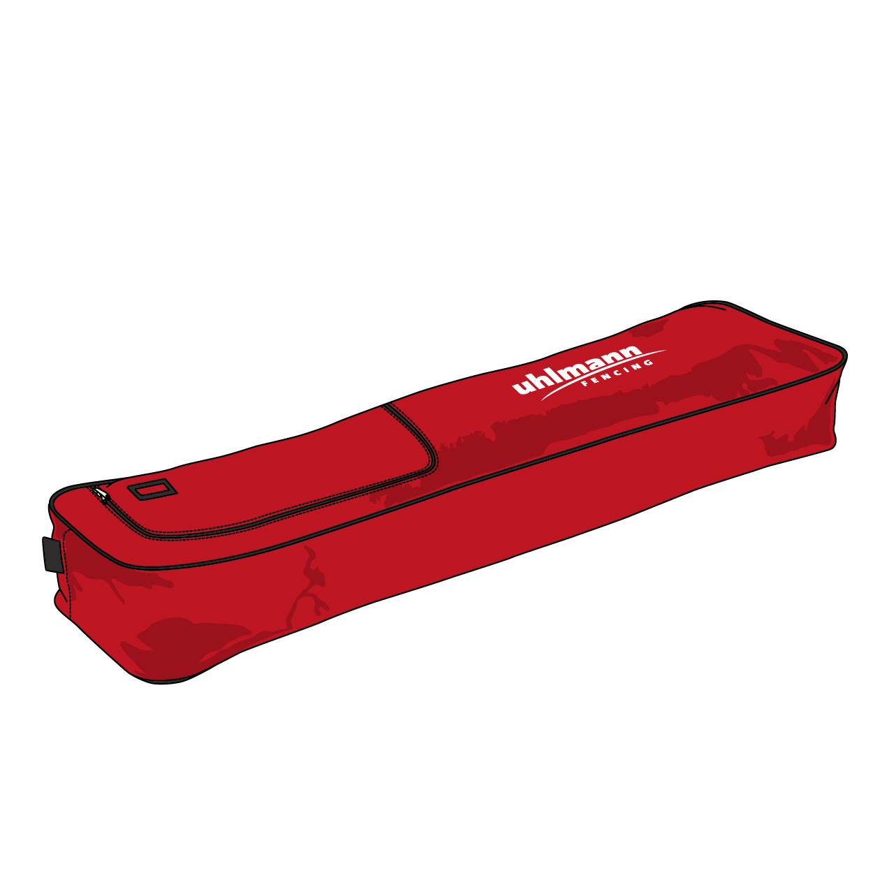 weapon bag "Combi Up", 18cm, with integrated clothing compartment
